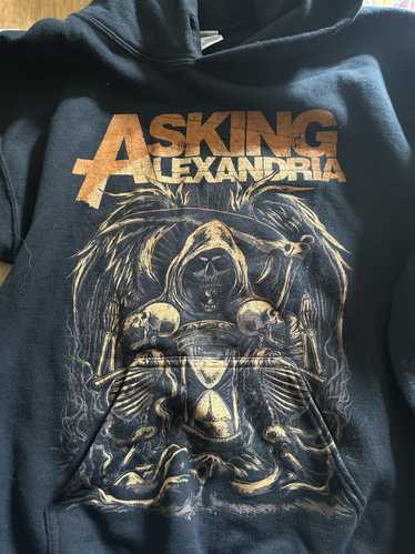 Band Tees Asking Alexandria old school pullover ho