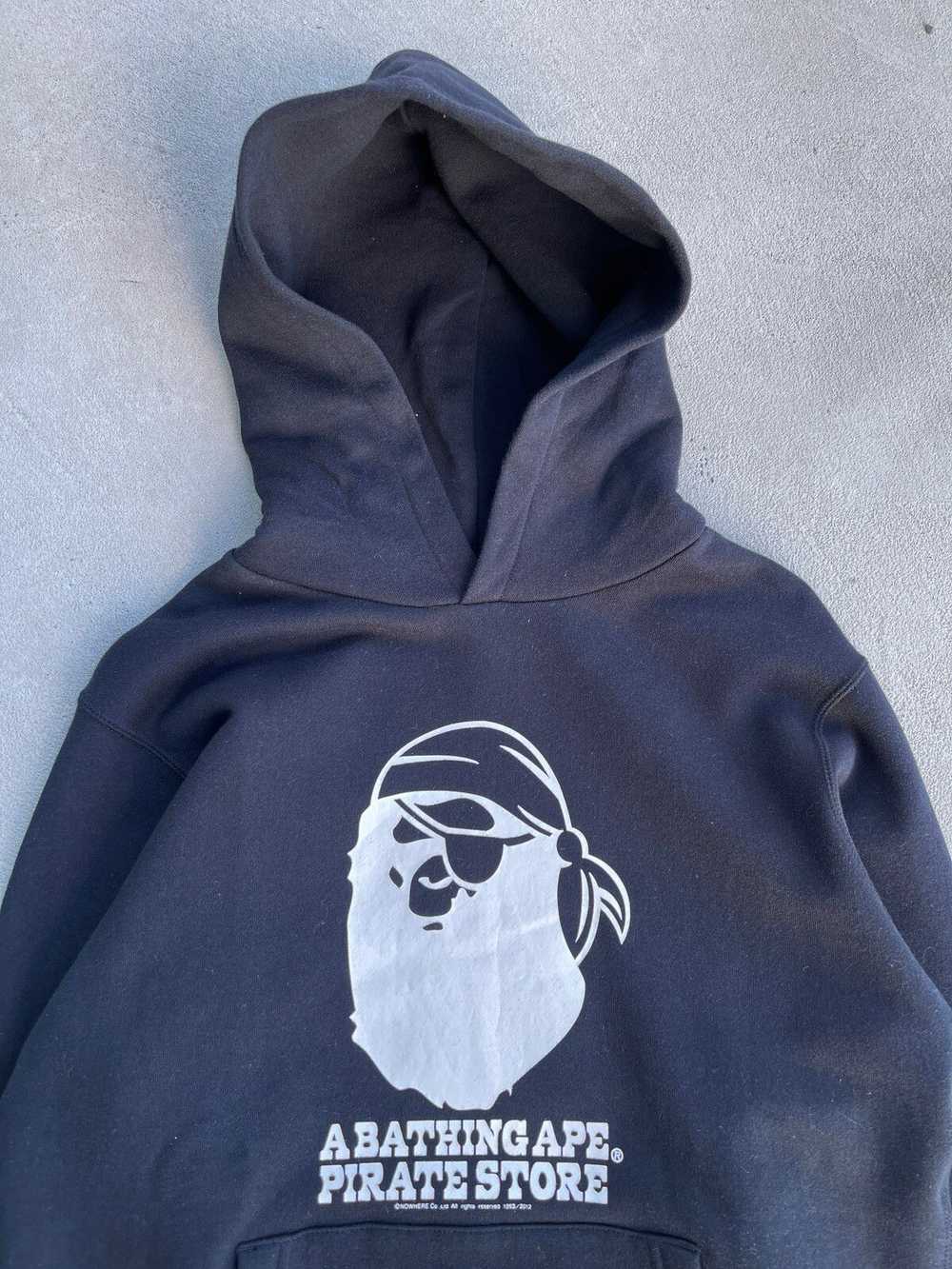 Bape 2012 Bape Pirate Ape Head Hoodie (M) - image 2