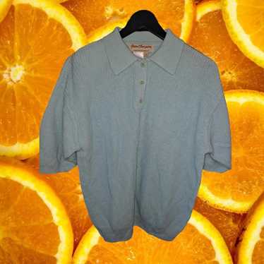 Norm Thompson Norm Thompson Linen Blend Light Blue