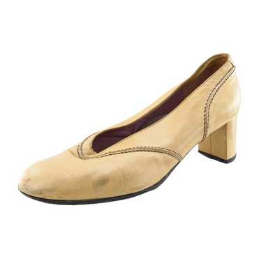 Taryn Rose Women Sz 40.5 M Brown Pump Leather Sho… - image 1