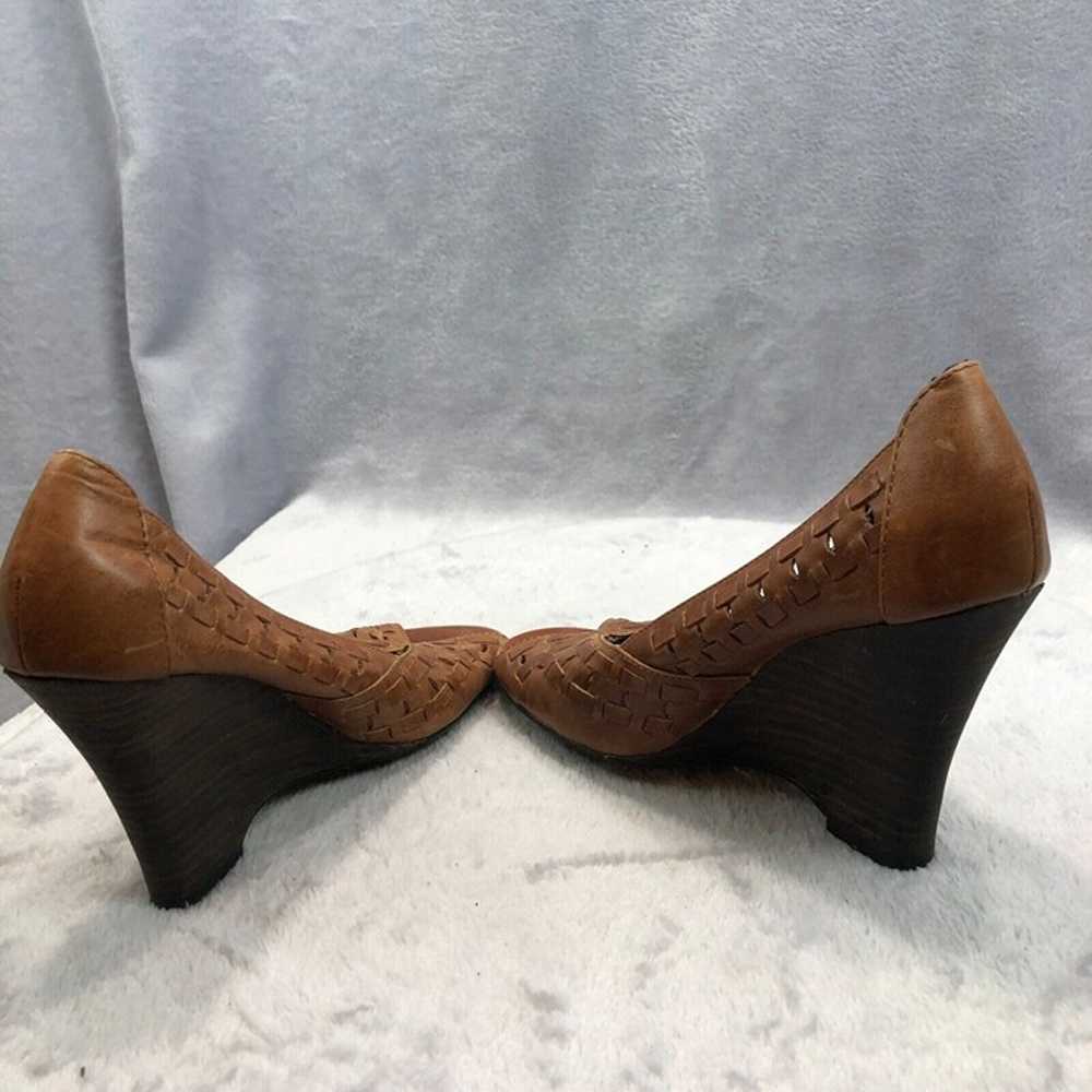 Vintage Steve Madden Womens Sz 6 Leather Peep Toe… - image 9