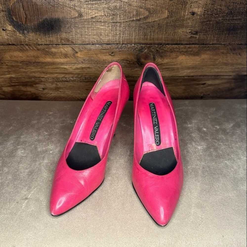 Vintage Barbie Pink Designer Pumps by Martinez Va… - image 1