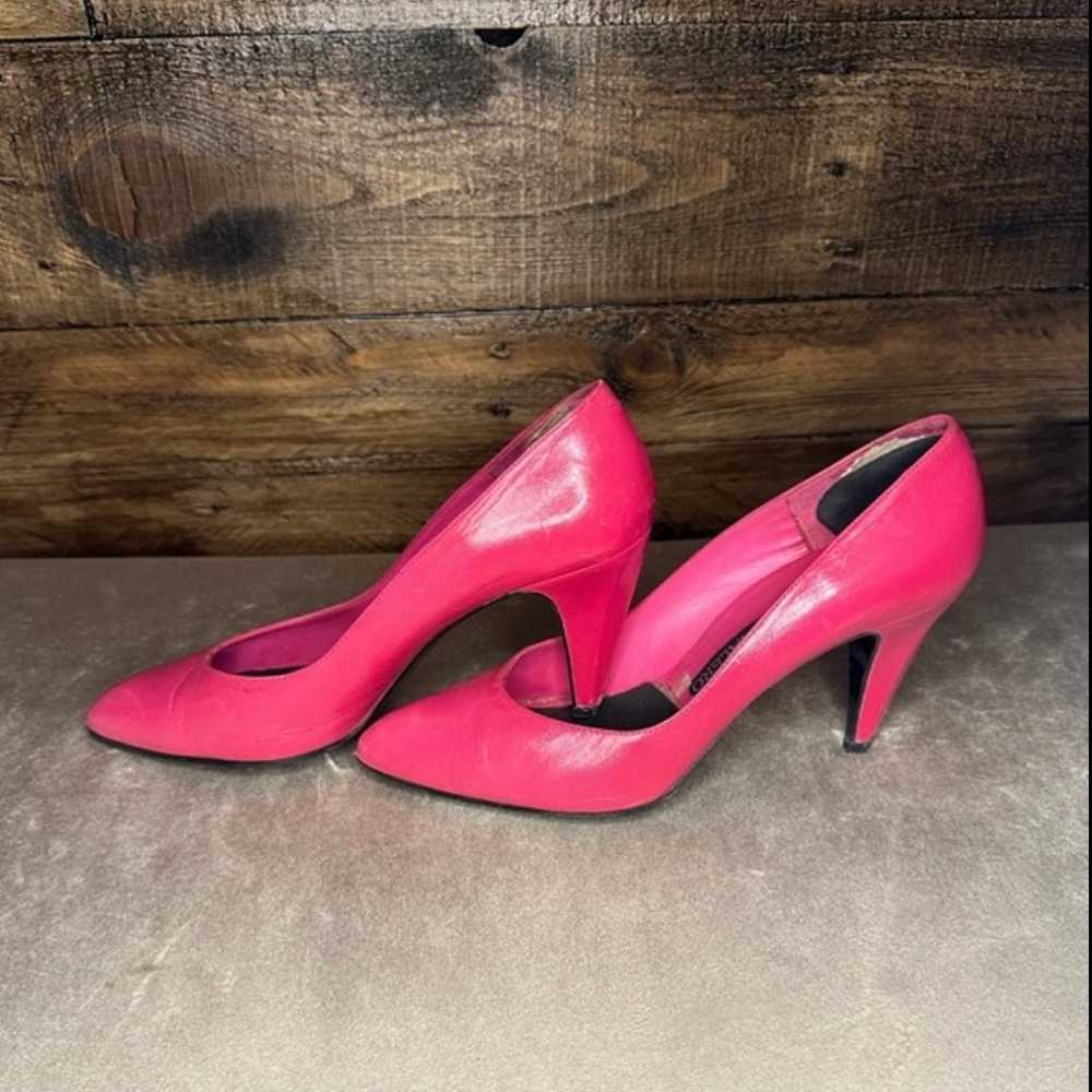 Vintage Barbie Pink Designer Pumps by Martinez Va… - image 2