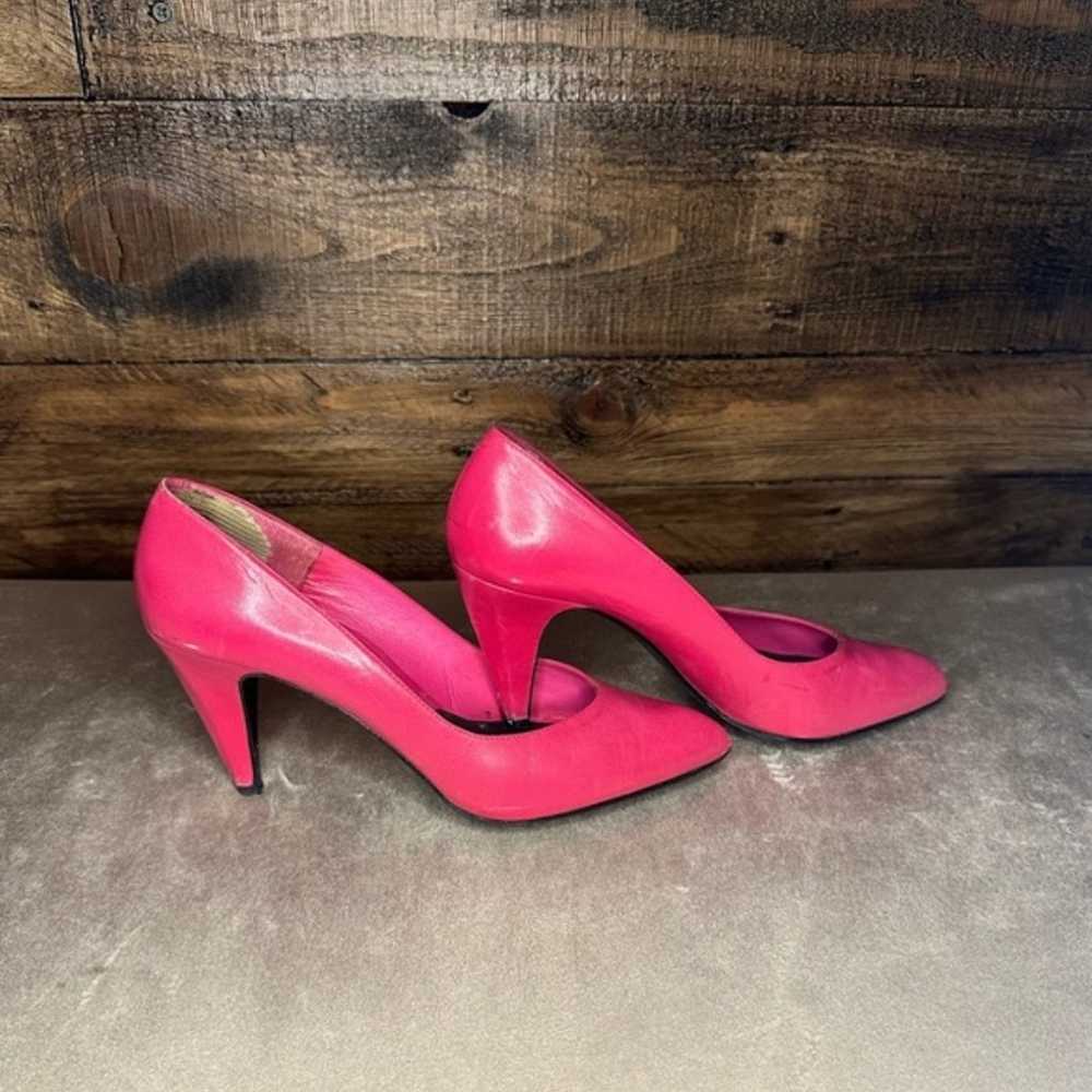 Vintage Barbie Pink Designer Pumps by Martinez Va… - image 3