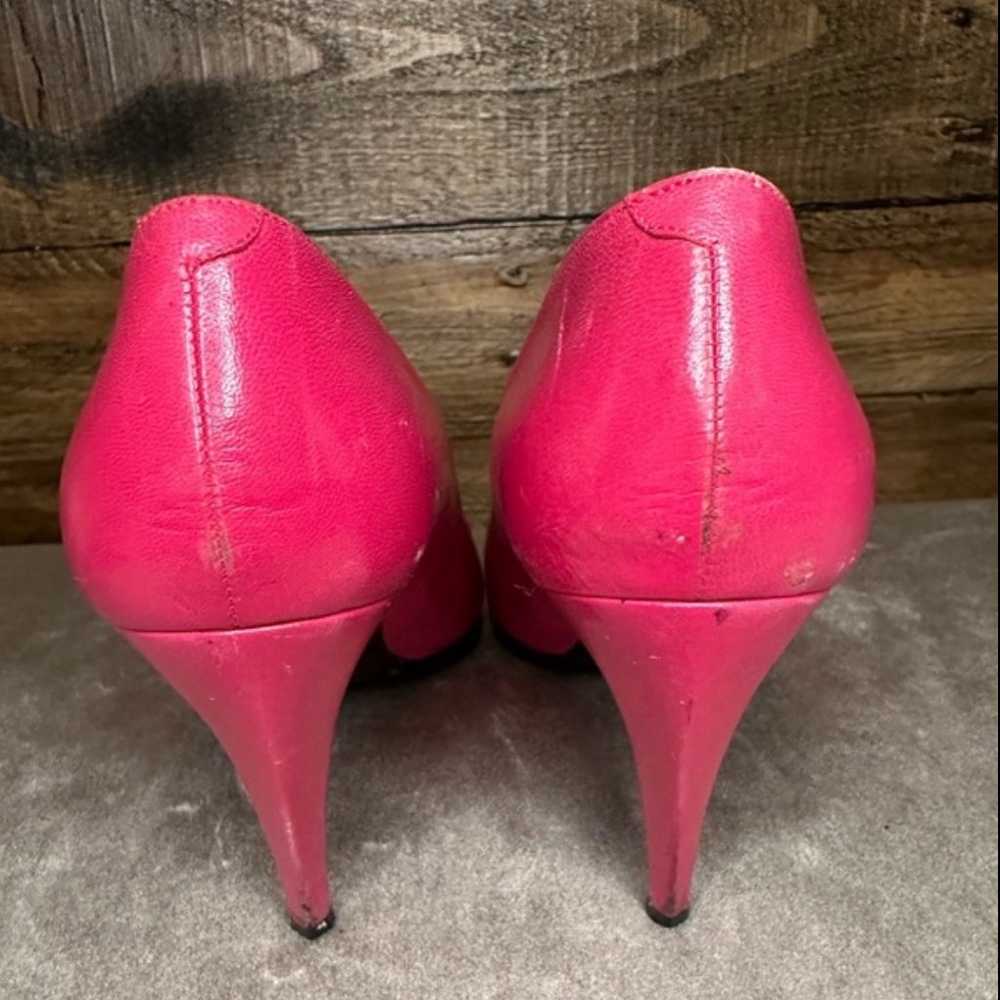 Vintage Barbie Pink Designer Pumps by Martinez Va… - image 4