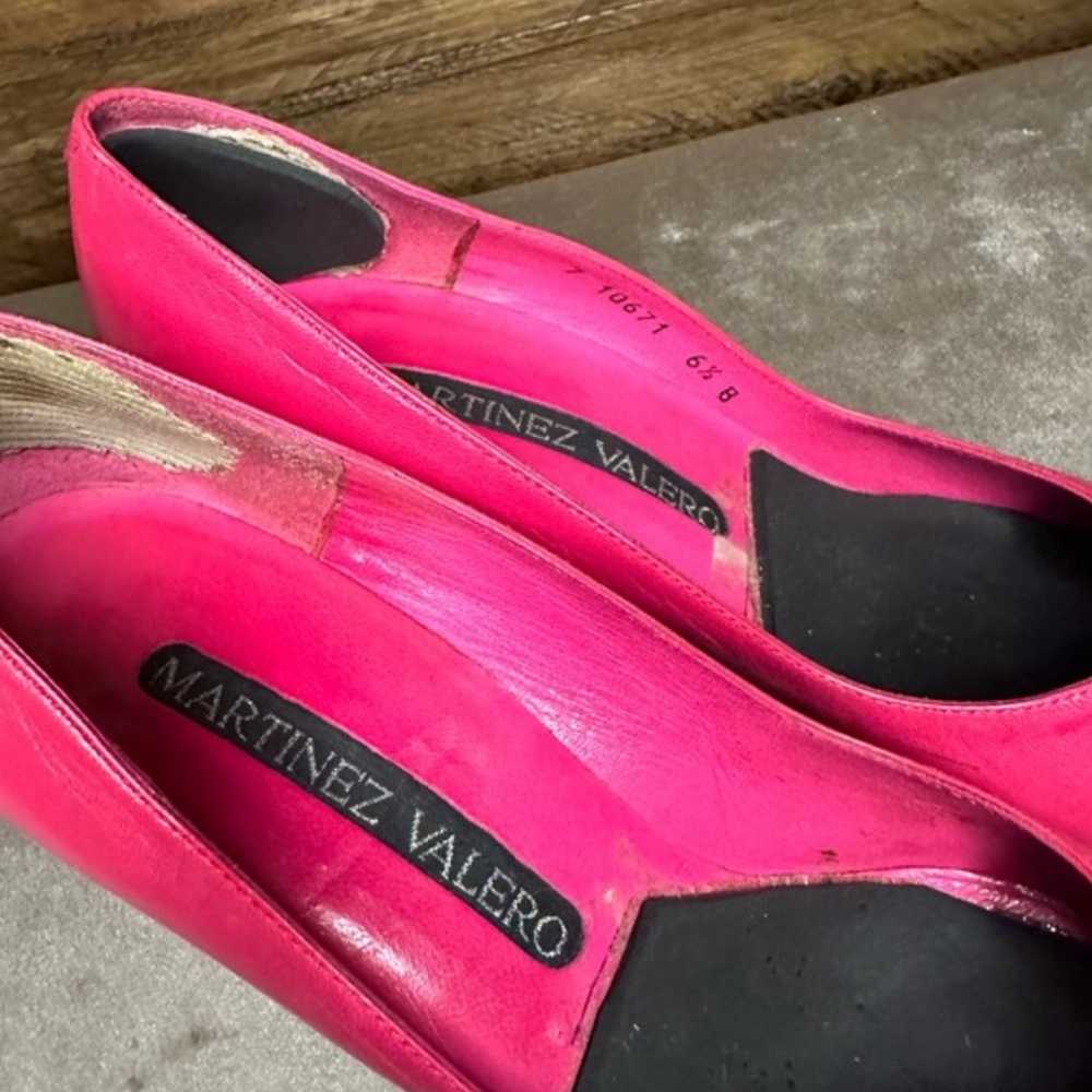 Vintage Barbie Pink Designer Pumps by Martinez Va… - image 8