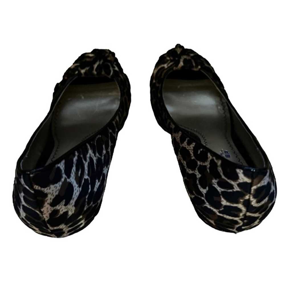 Platinum BP Animal Print Peep Toe Stiletto Pumps … - image 8