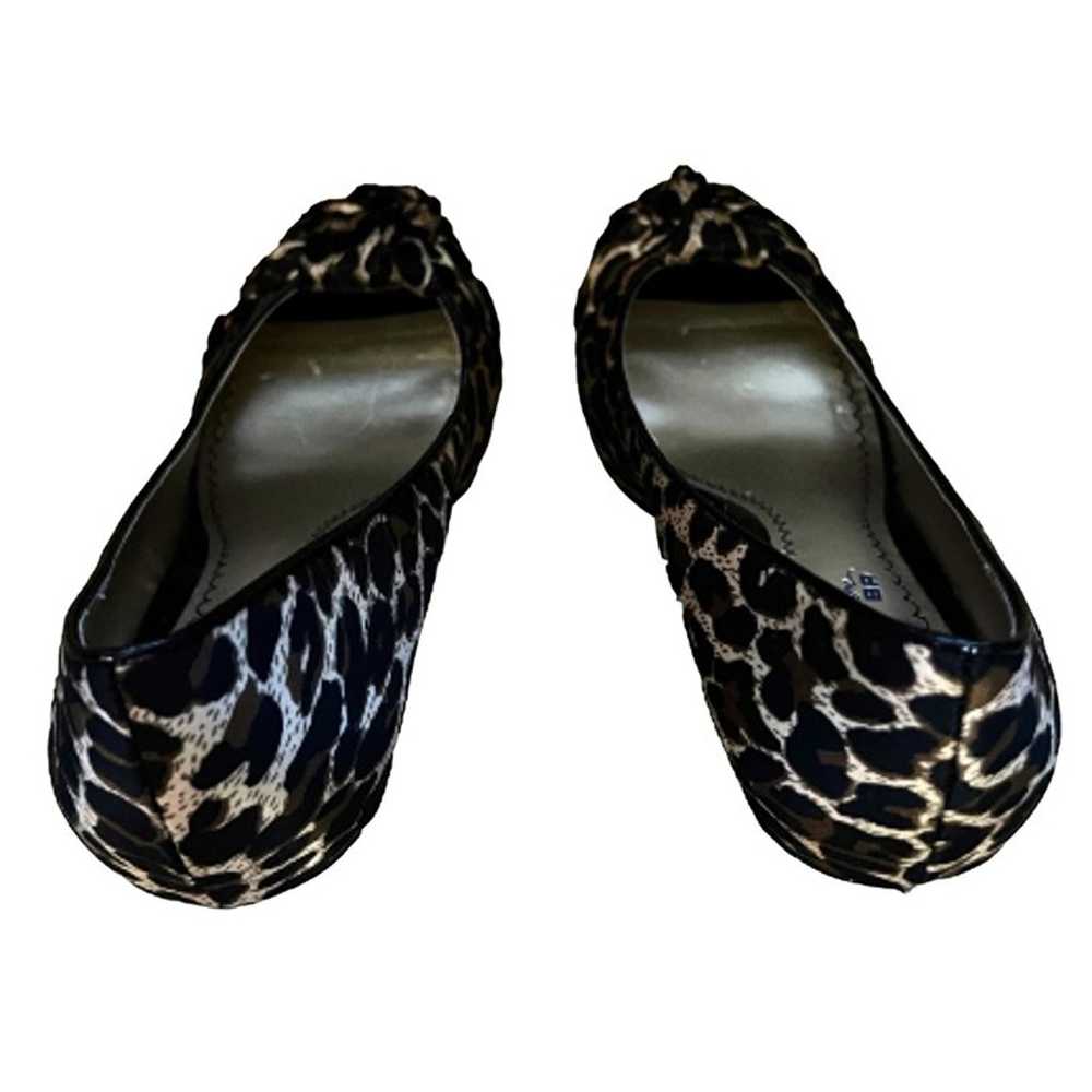 Platinum BP Animal Print Peep Toe Stiletto Pumps … - image 9