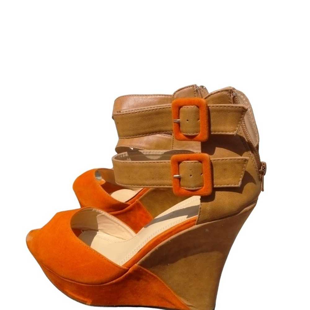 Vintage Liliana Wedge Platform Heels - image 4