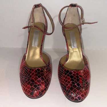 Snake skin heels size 8.5