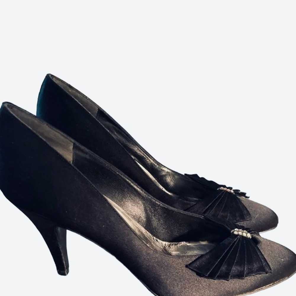 Vintage Stuart Weitzman Black Shoes 6.5 - image 4