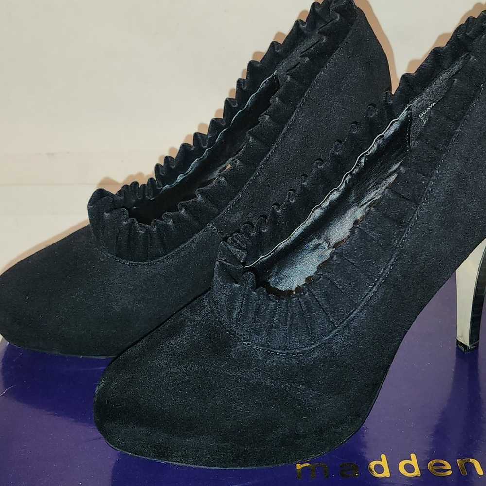 Madden Girl Guava Heels Size 7 Women’s Black Faux… - image 2