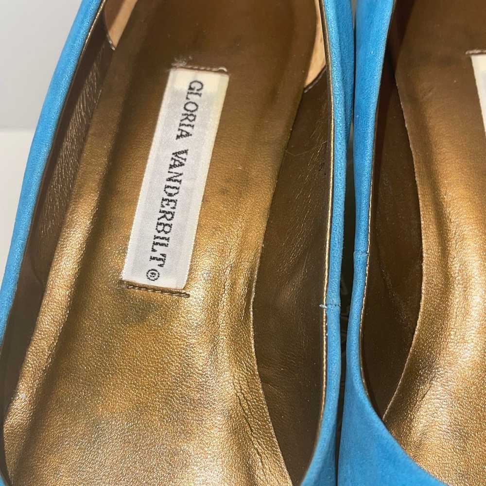 Vintage Gloria Vanderbilt Womens Size 8.5 Teal Nu… - image 3