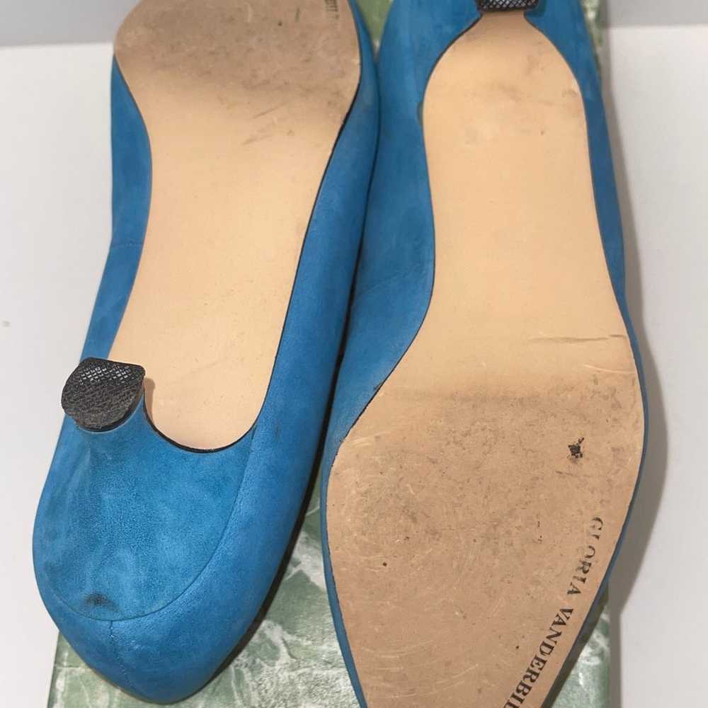 Vintage Gloria Vanderbilt Womens Size 8.5 Teal Nu… - image 4