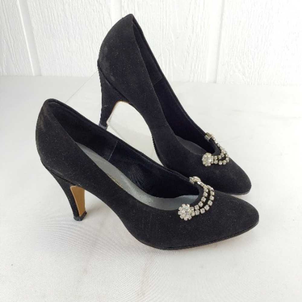 Vintage Women's Naturalizer Black High Heels Pump… - image 1