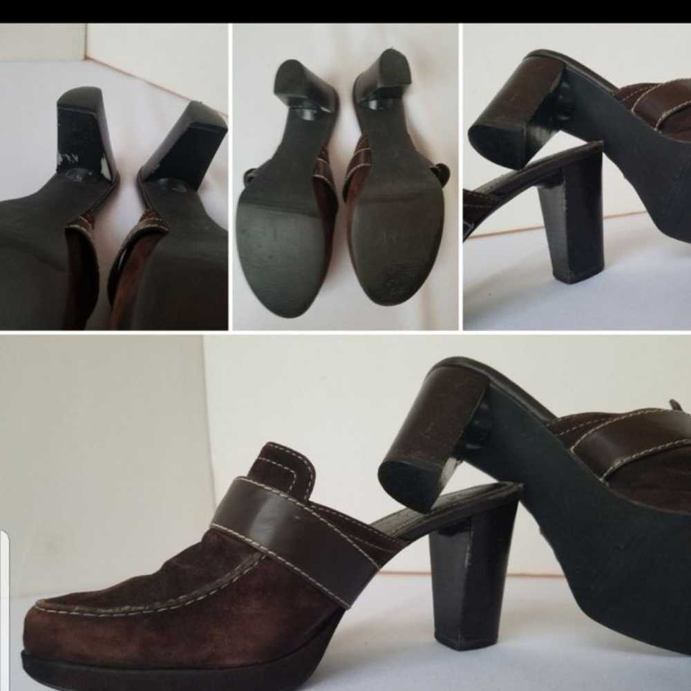 Vintage Liz Claiborne Suede Heels - image 5