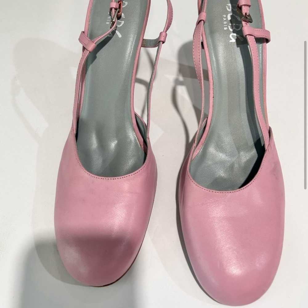 Vintage Bcbg Paris soft pink round toe size:10B - image 3