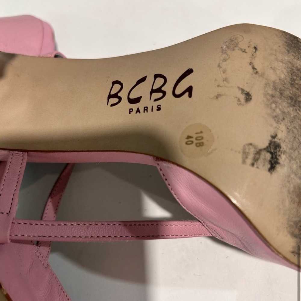 Vintage Bcbg Paris soft pink round toe size:10B - image 8