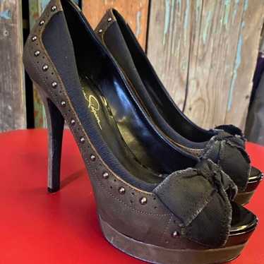 Jessica Simpson Easten Army Brown Vintage Nubuck H