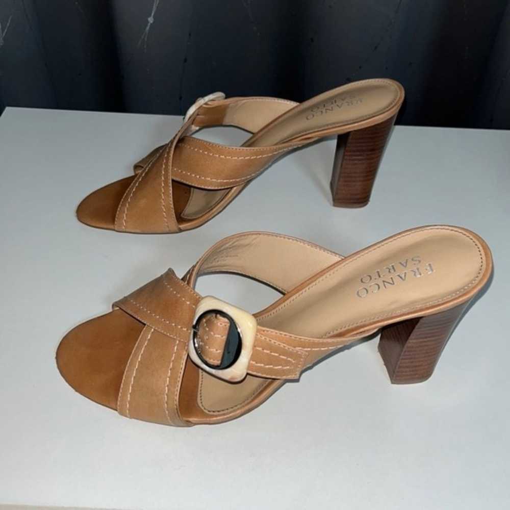 Franco Sarto | Leather Tan Sandal - image 2