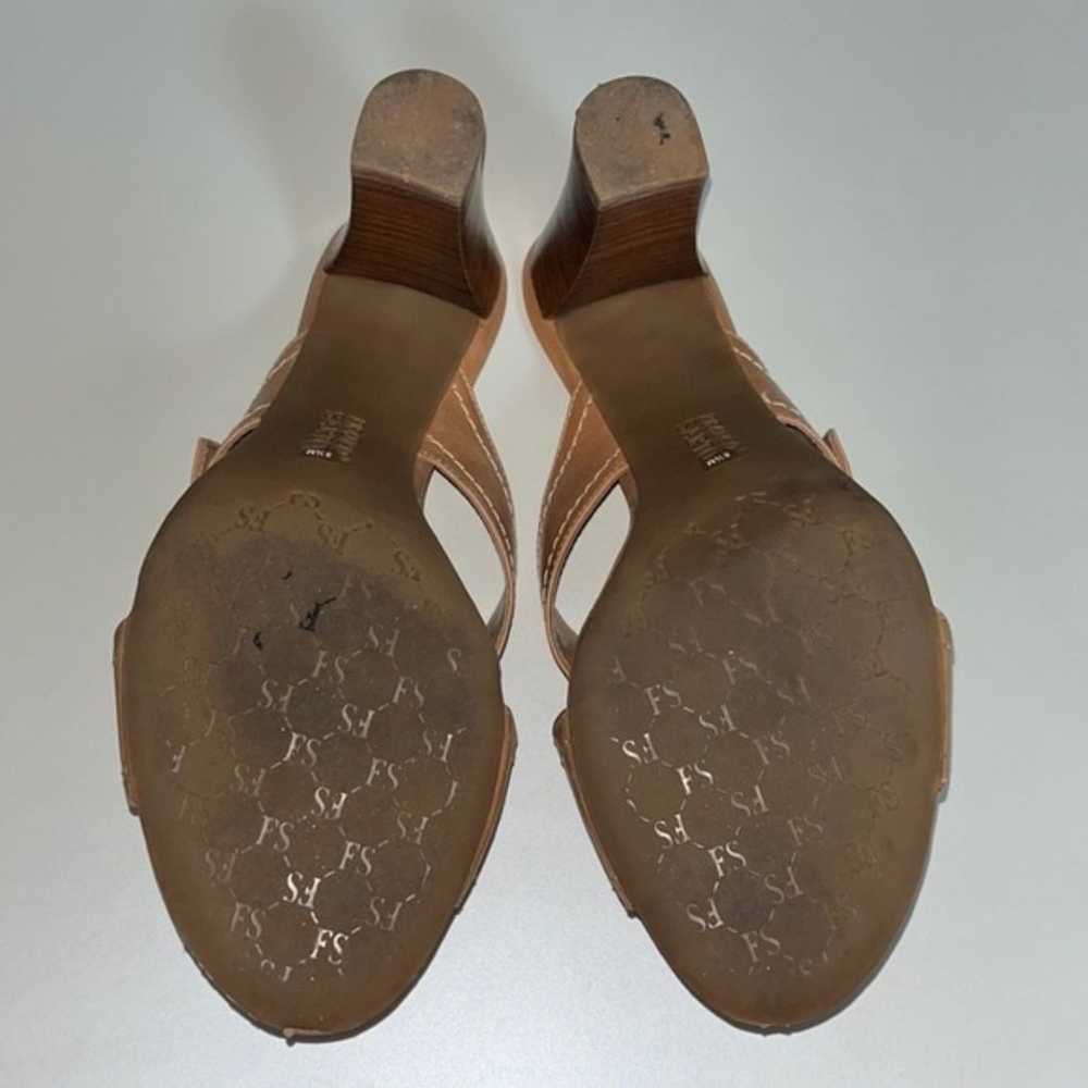 Franco Sarto | Leather Tan Sandal - image 5