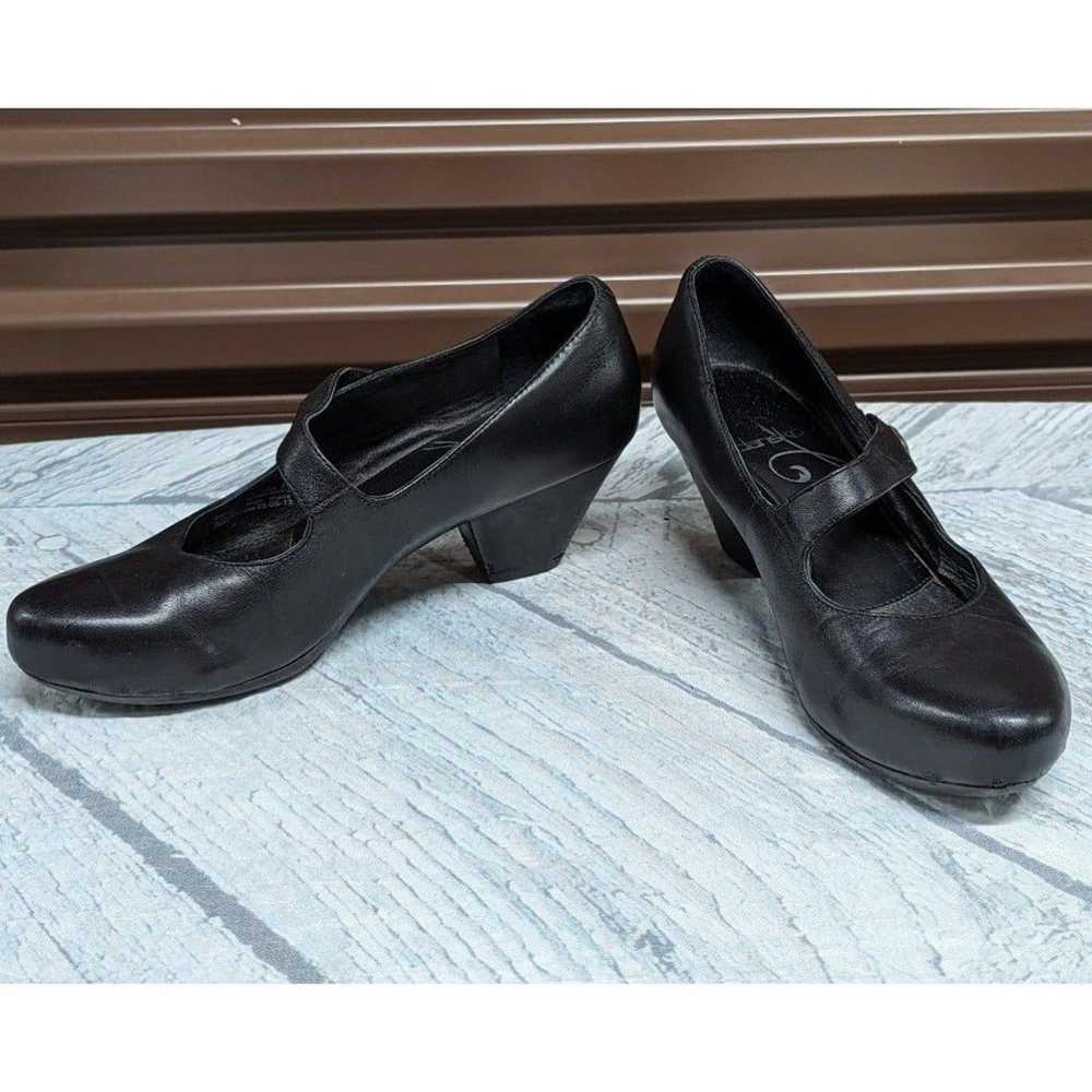 Vintage Dansko Size 38 Black Leather Mary Jane Pu… - image 4