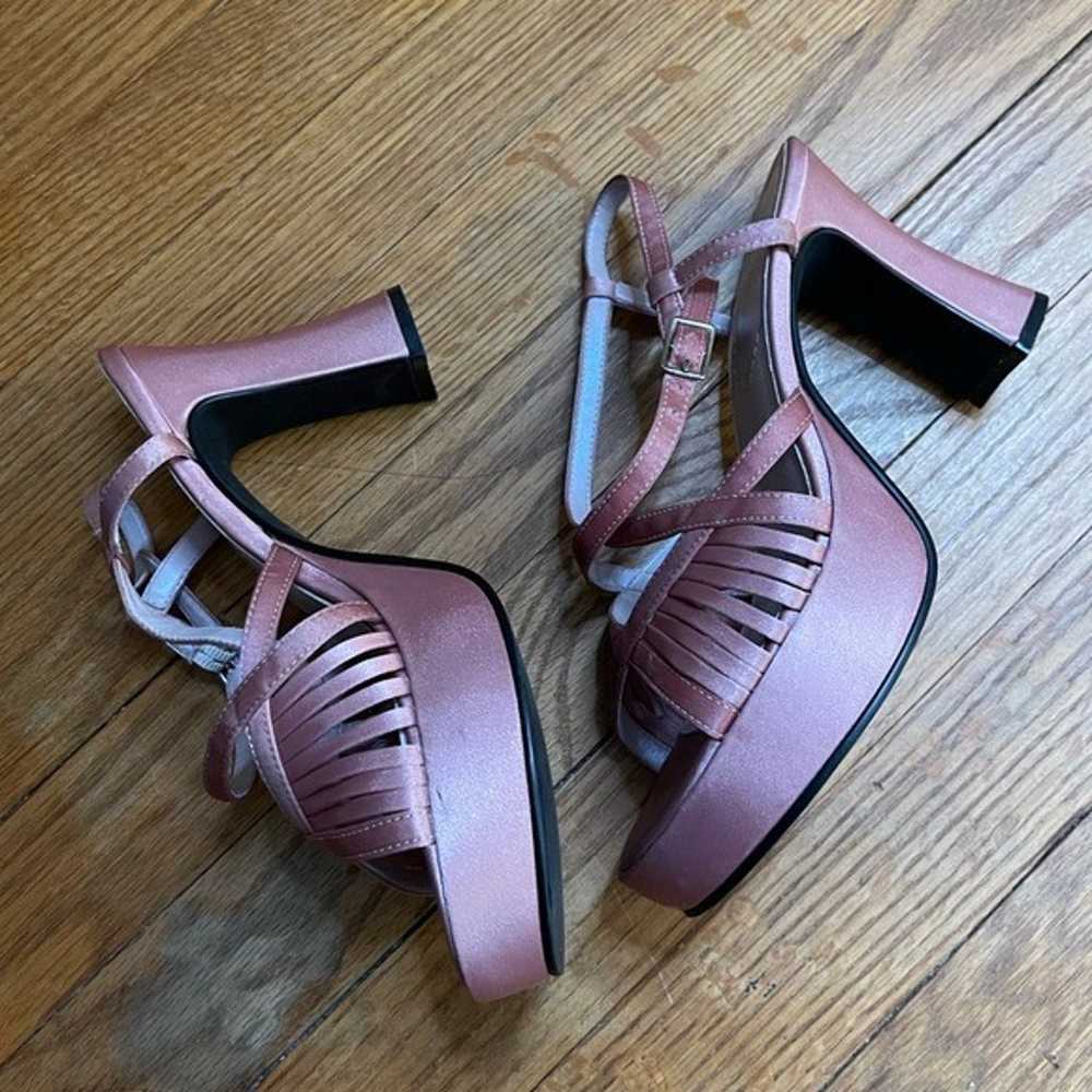 Mudd Vintage Y2K Pink Rita Sandals Sz. 6 - image 2