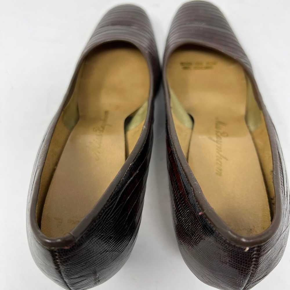 Vintage Miss Baynhams Woman’s Shoes sz 8 ½ AAA He… - image 6