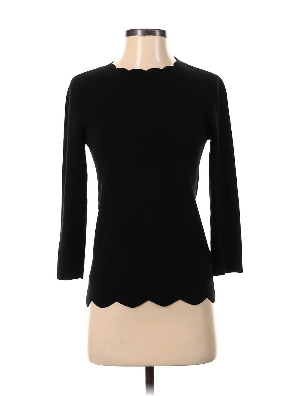 Halogen Women Black Sweatshirt XS - image 1