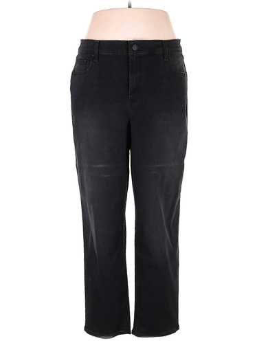 Lane Bryant Women Black Jeans 16 Plus - image 1