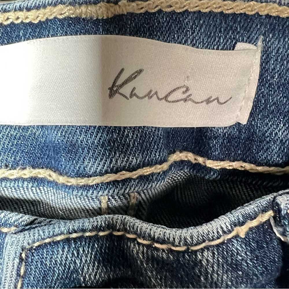 Kancan light wash distressed skinny jeans size 27… - image 2