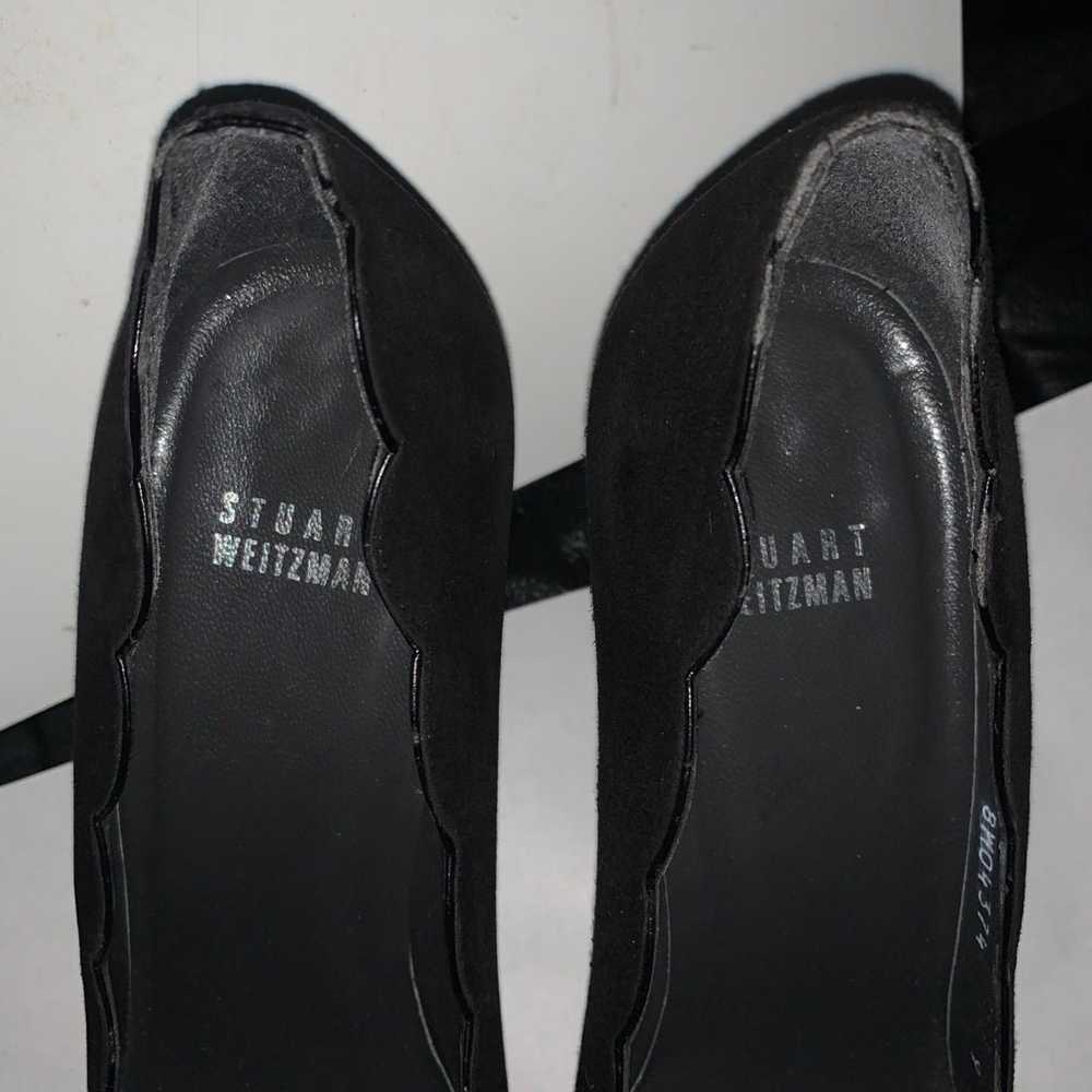 Vintage Stuart Weitzman Suede Pumps - image 5