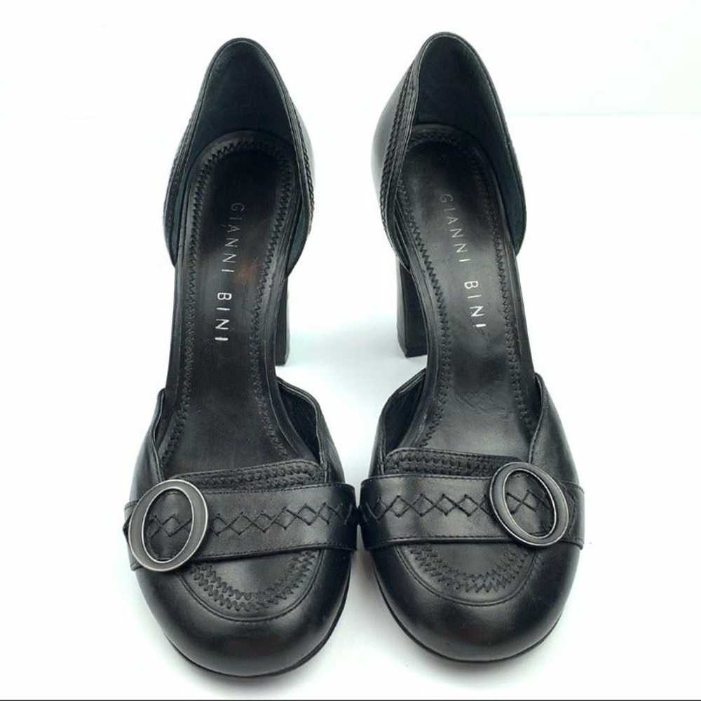 Gianni Bini Womens heels size 7 black leather Dor… - image 2