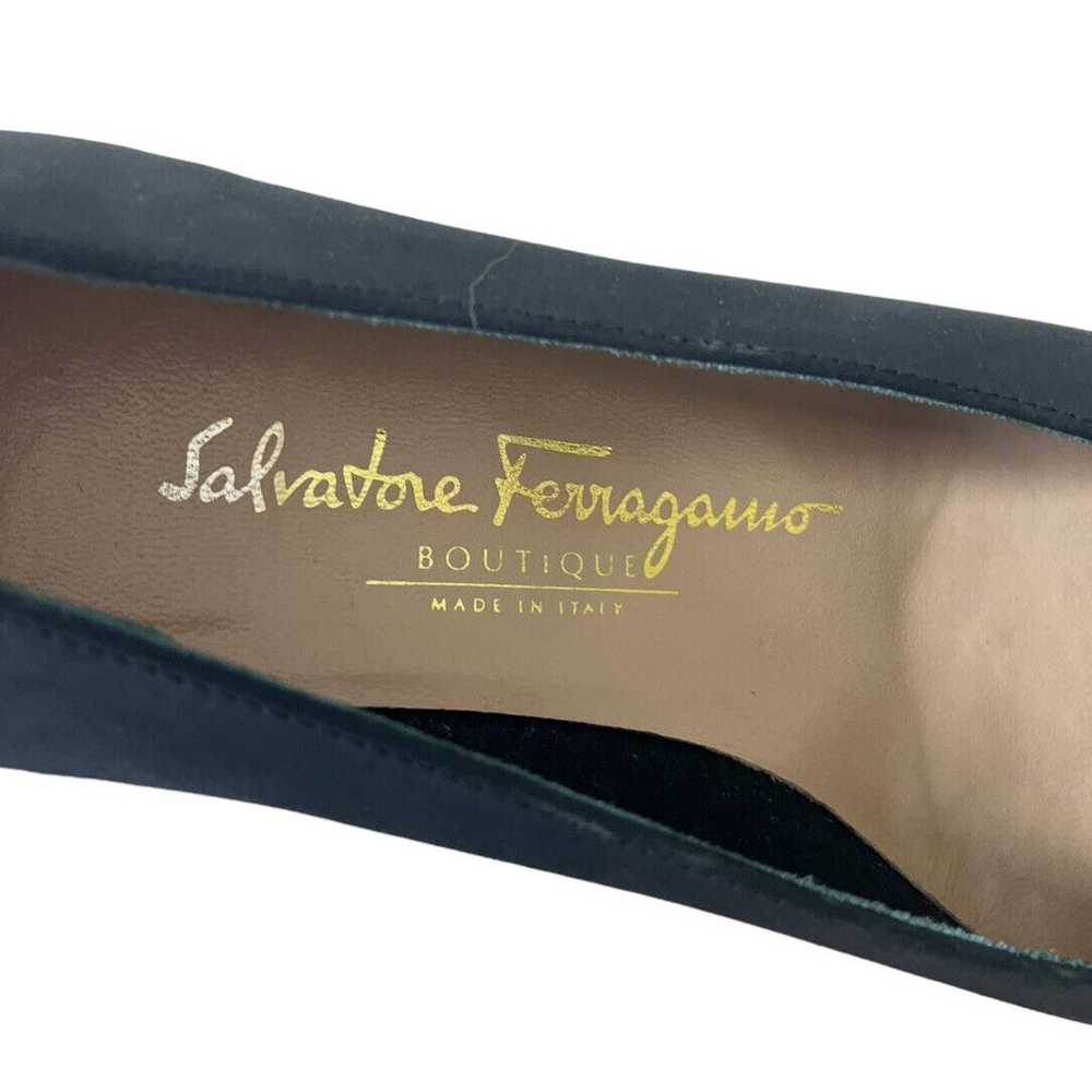 Vintage Salvatore Ferragamo Women's Sz 7.5 B Frin… - image 7