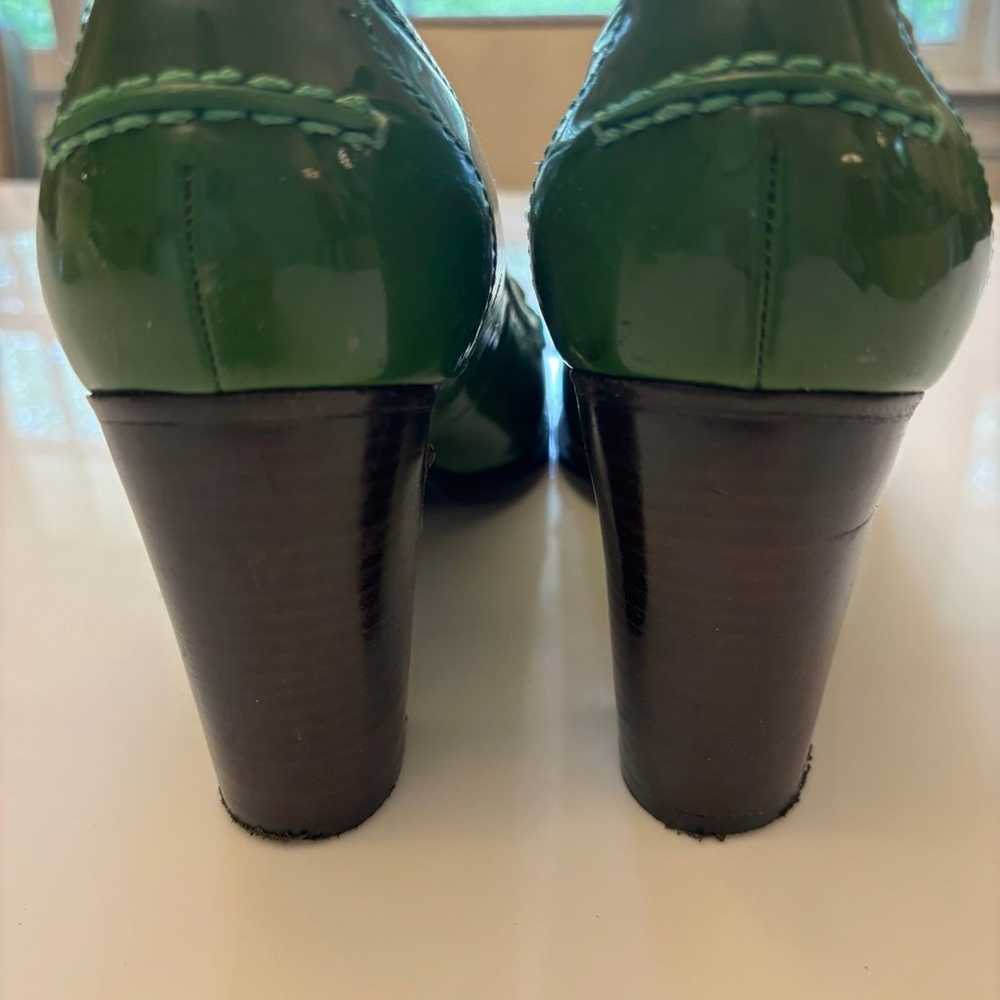 Marc Jacobs Green Patent Leather size 39 heels - image 4