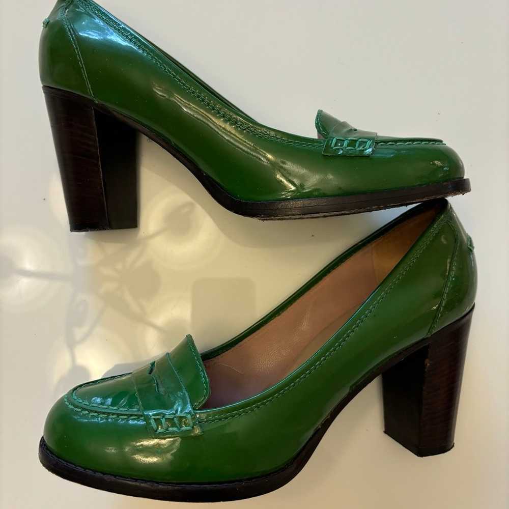 Marc Jacobs Green Patent Leather size 39 heels - image 7