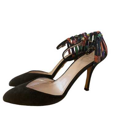 Emilio Pucci Womens Suede Stiletto Heels Vintage - image 1