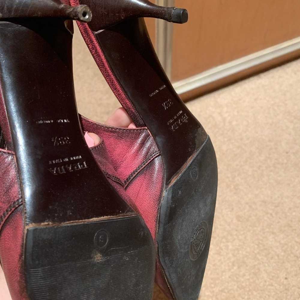 vintage prada kitten heels - image 3