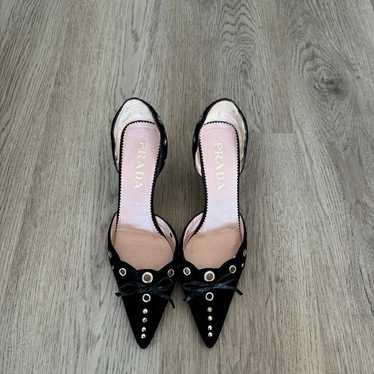 Vintage Prada Kitten Heels