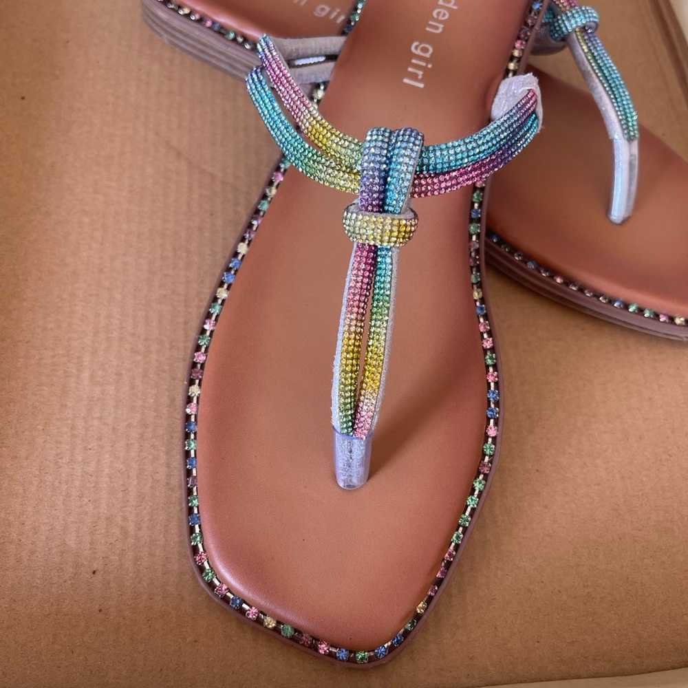 Madden Girl Holis Rainbow Sandals - image 9