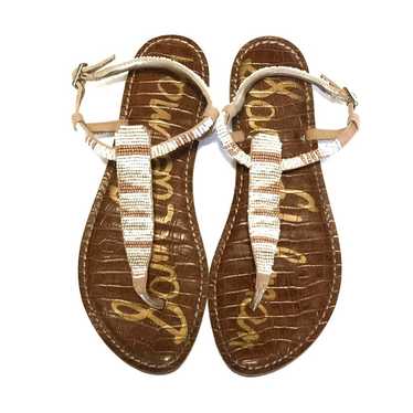 Sam Edelman “Gail” Beaded Thong Sandals