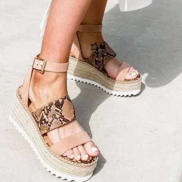 Crown vintage espadrille wedge