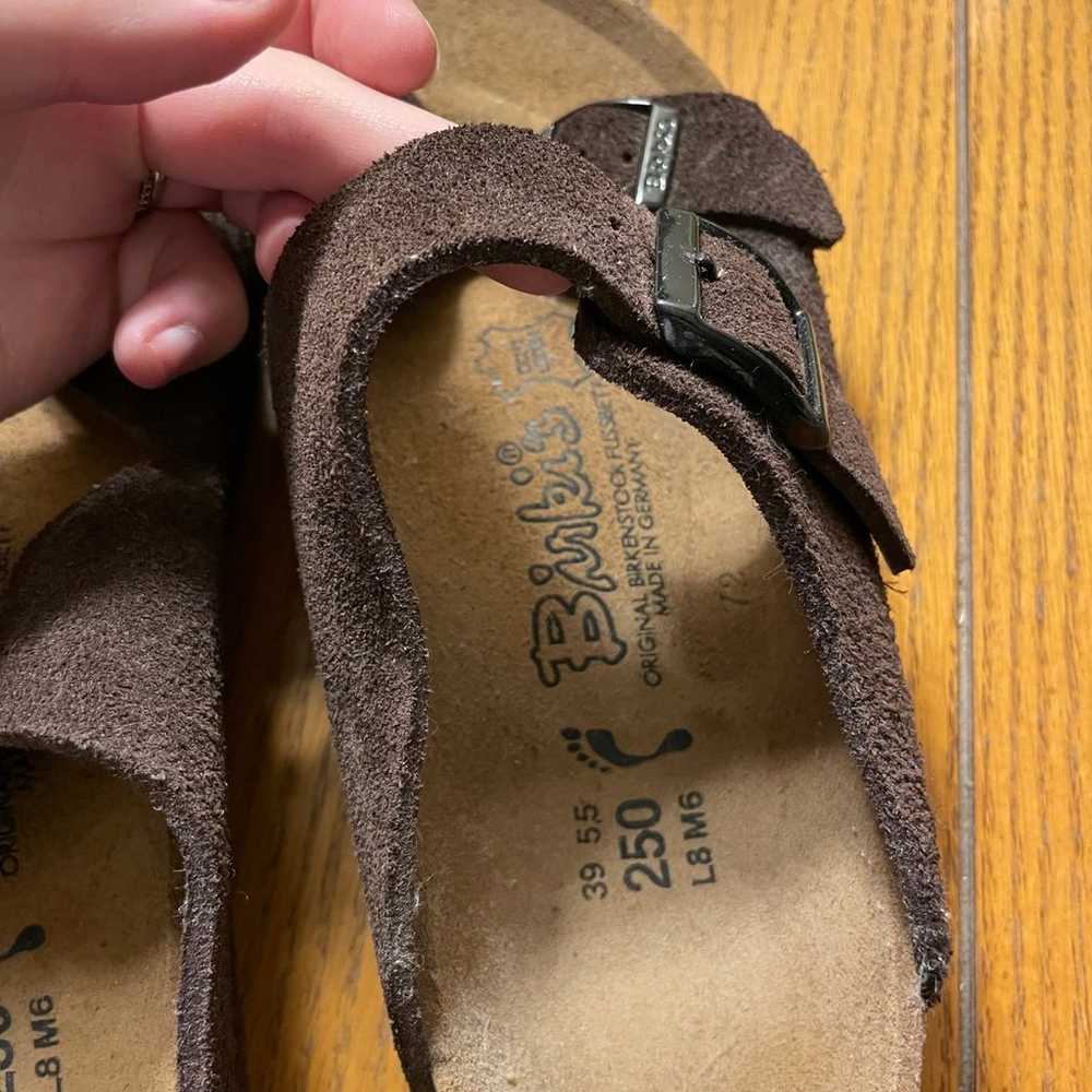 Birkenstock Birkis Brown Size 39 - image 4