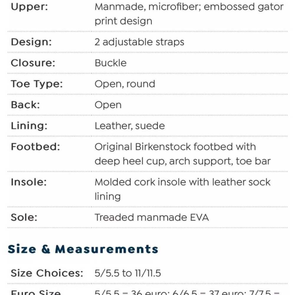 Birkenstock Arizona Gator Gleam sandals - image 9