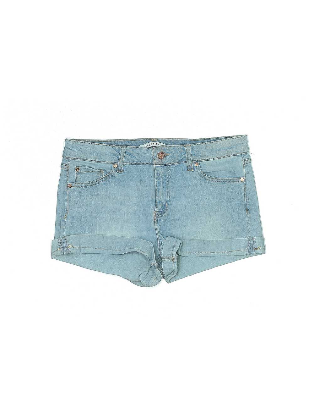 Celebrity Pink Women Blue Denim Shorts 29W - image 1