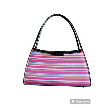 Kate Spade Pink Multicolored Striped Bag - image 1