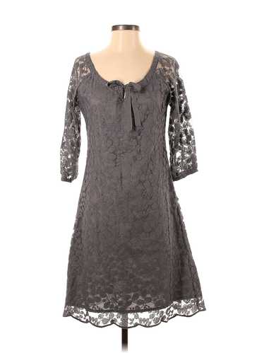 Garnet Hill Women Gray Casual Dress 2 - image 1