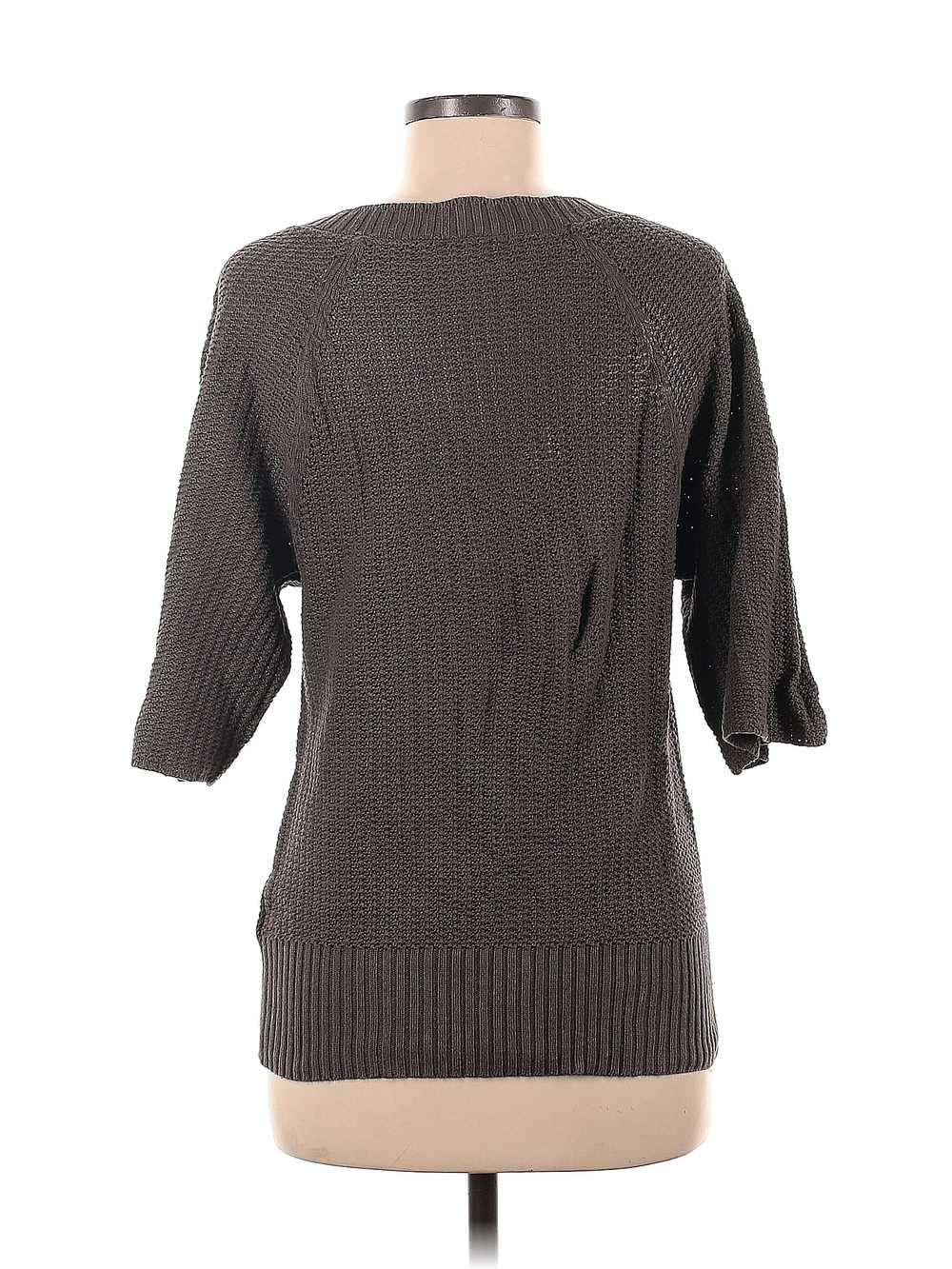 J.Jill Women Gray Pullover Sweater S - image 2