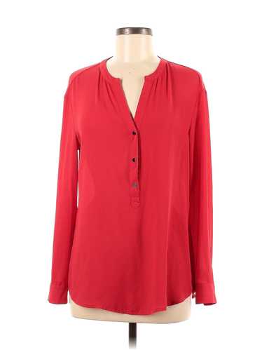 Adrianna Papell Women Red Long Sleeve Blouse M - image 1