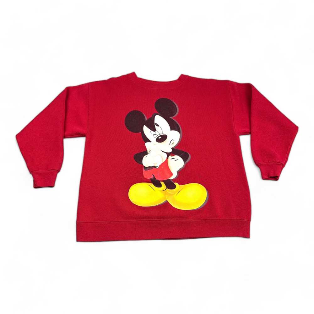 Disney × Vintage Vintage Disney Sweater Mickey Mo… - image 1